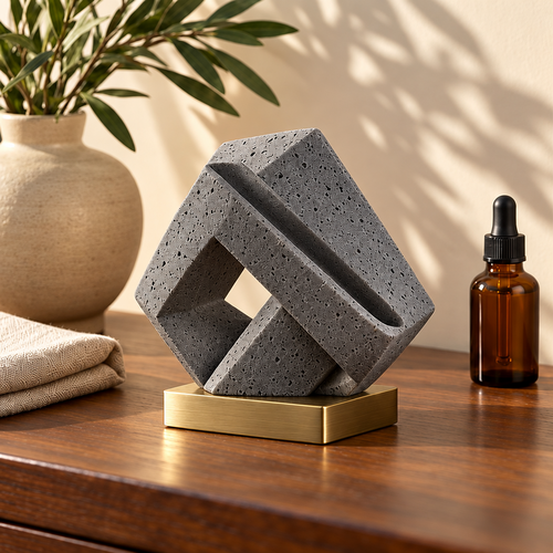 Corqena™ Charcoal Ribbon Aroma Stone — product view