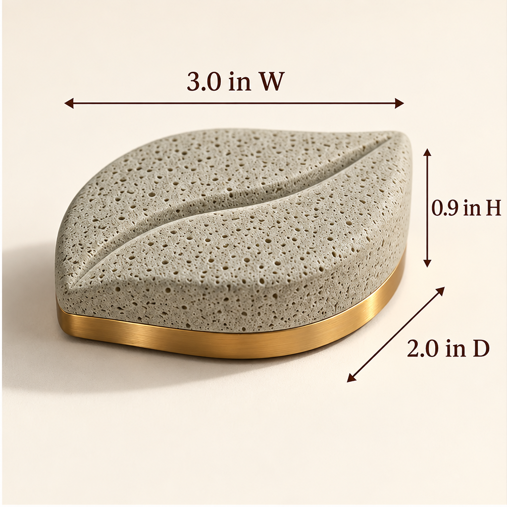 Corqena™ Sage Travel Leaf — dimensions
